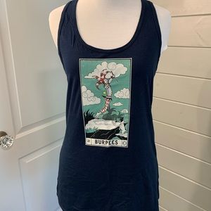 Project X burpee racerback tank